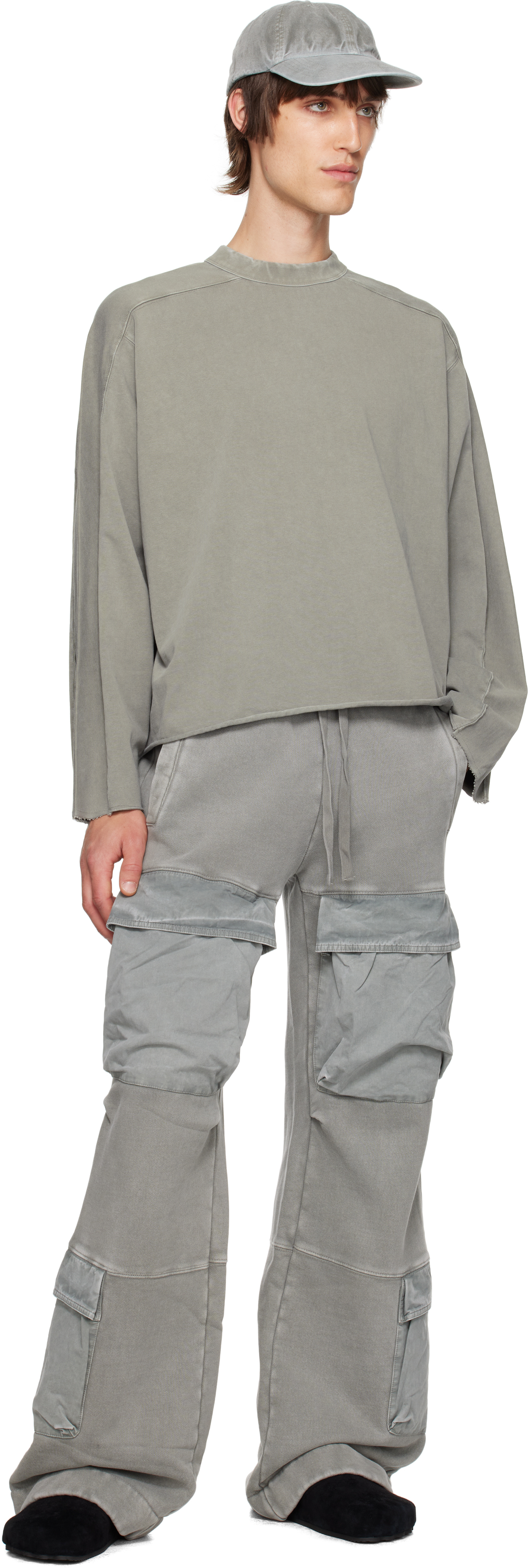 Entire Studios Gray Heavy LS T-shirt