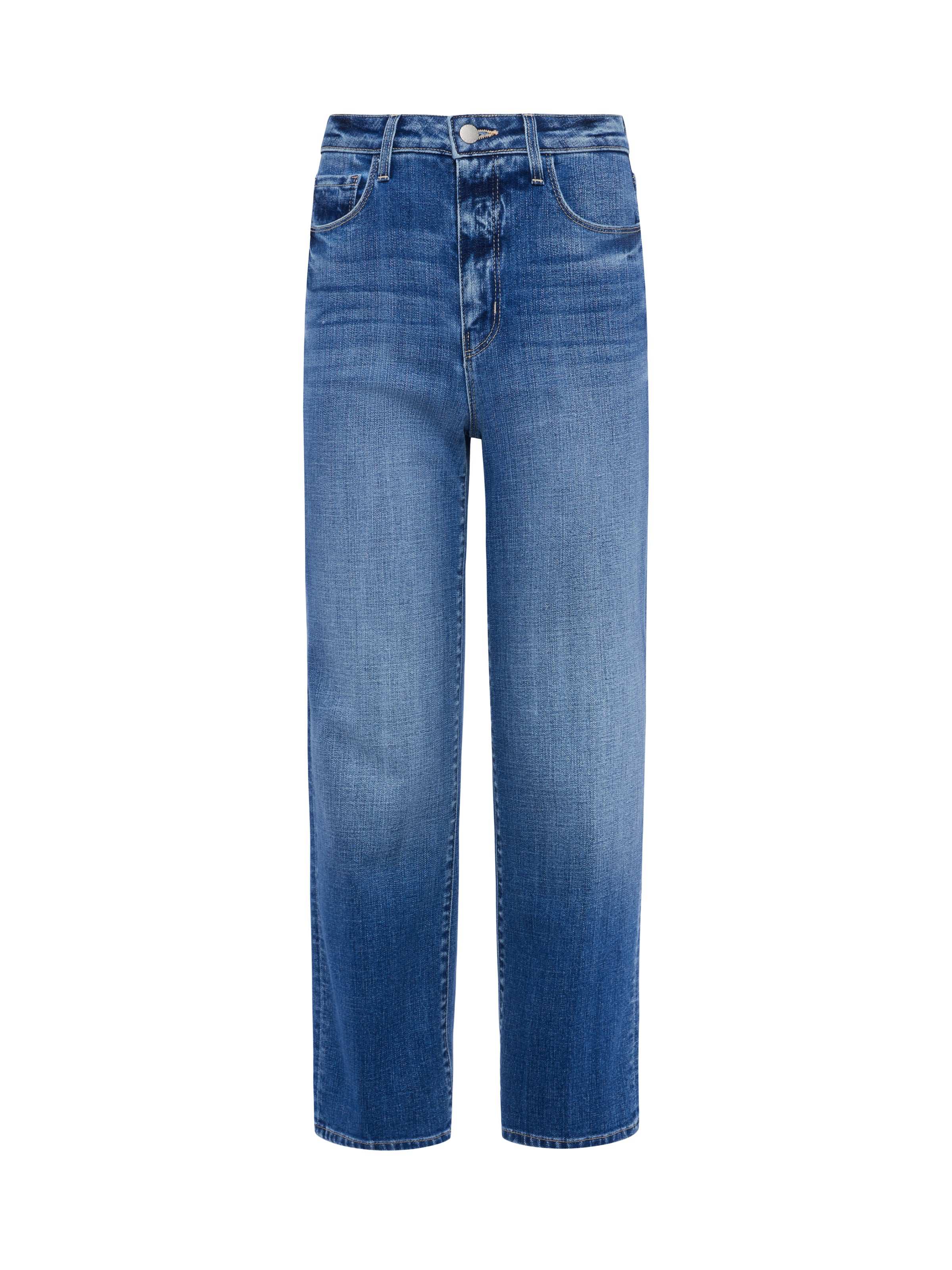 June Cropped Stovepipe Jean In Huxley
