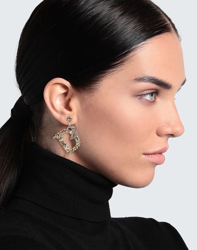 Woman Earrings Black