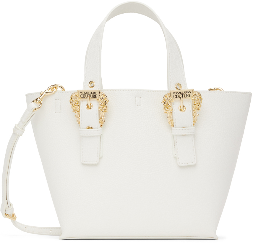 Versace Jeans White Couture Tote Bag White