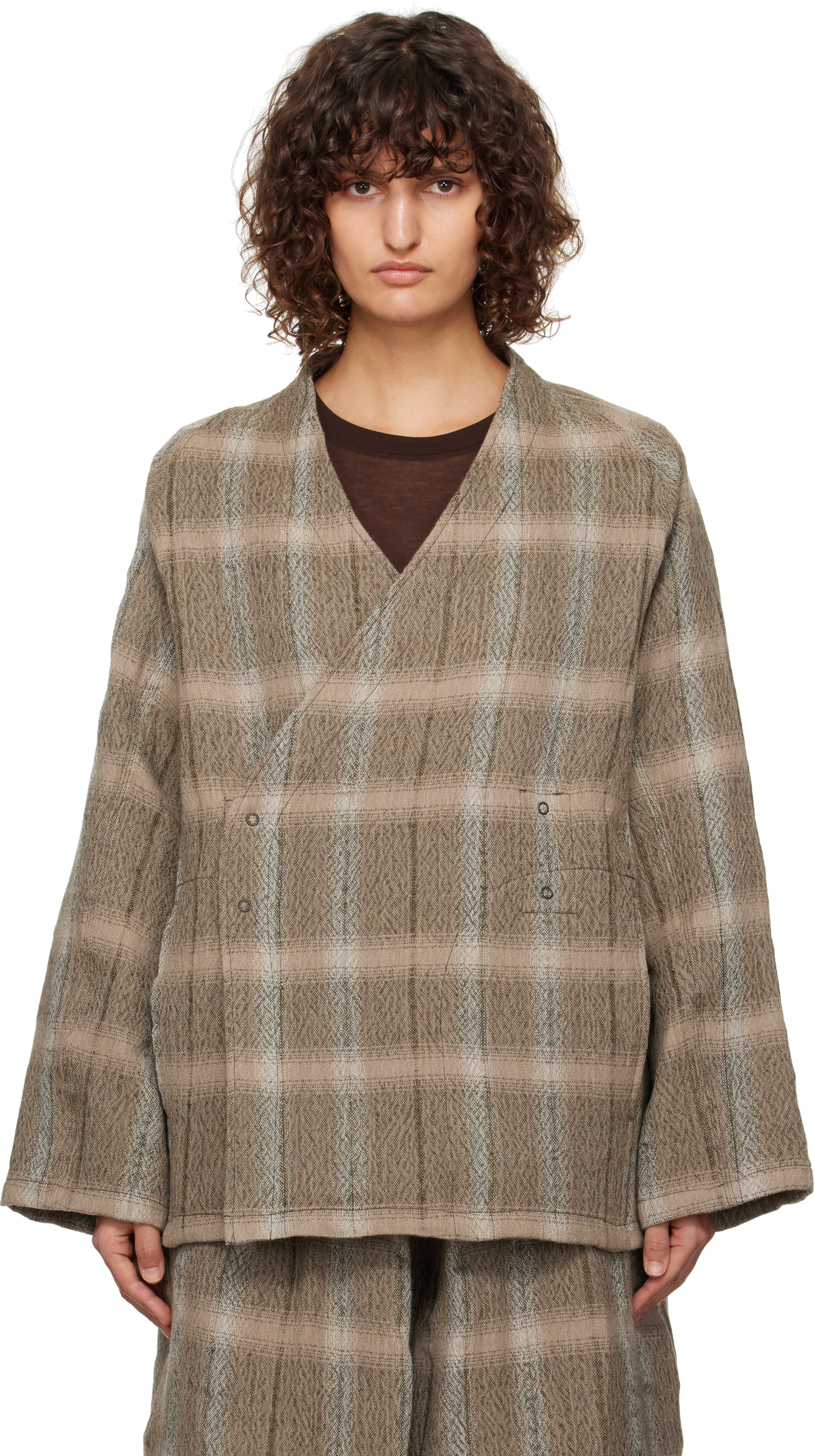 NEEDLES Khaki Samue Jacket