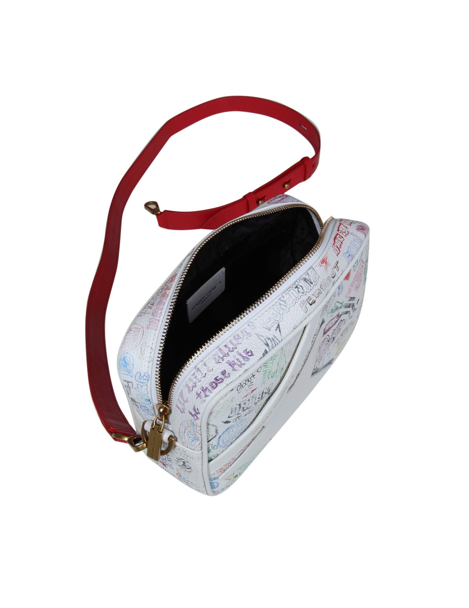 Golden Goose Star Shoulder Strap In Multicolor Leather - Realry: A