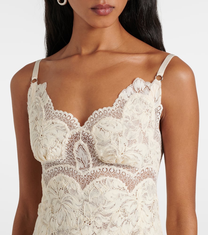 Lace maxi dress