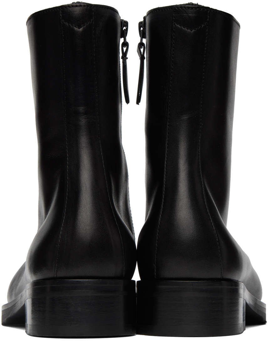 Black camion boots