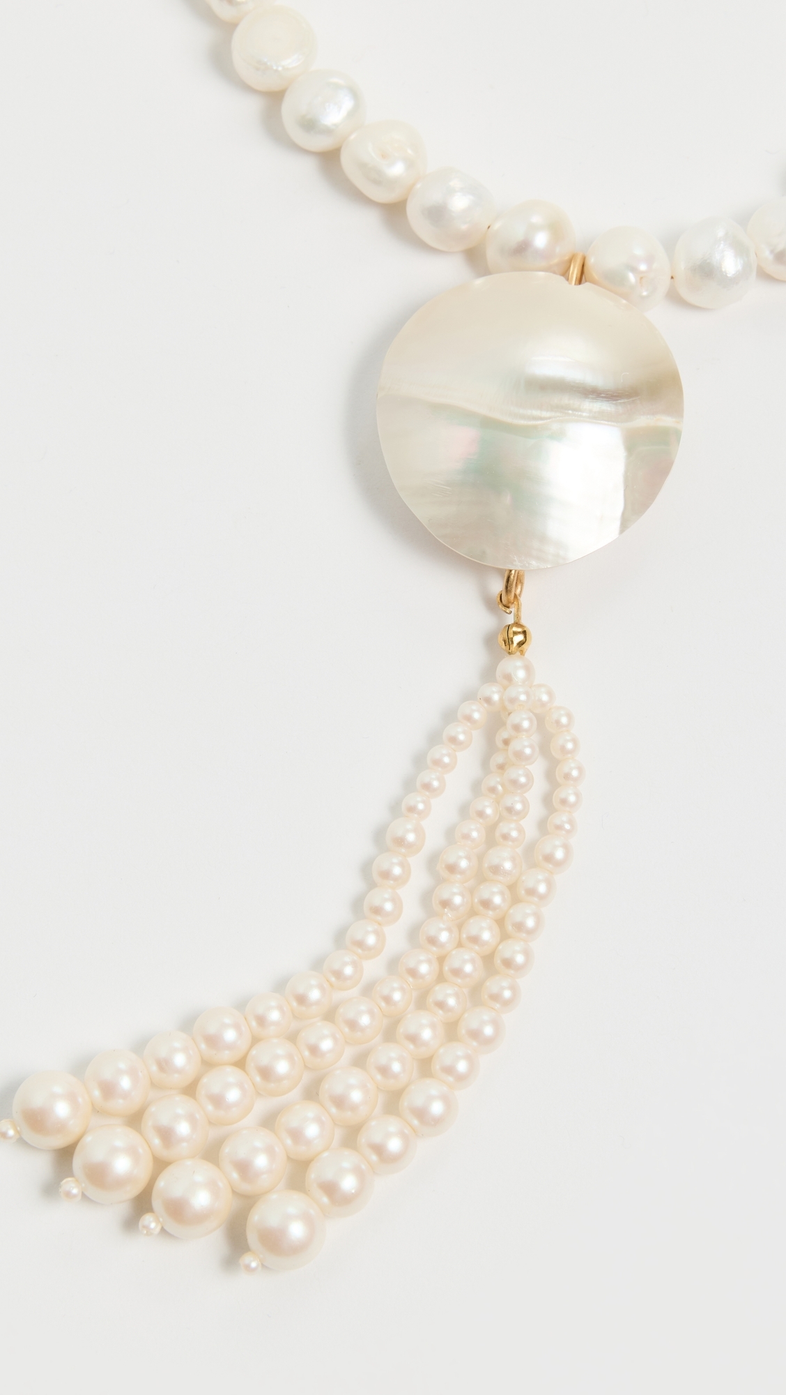Jennifer Behr Coraline Necklace Pearl One Size