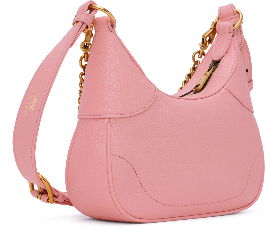 Gucci Aphrodite Shoulder Bag With Double G Light Pink for Women