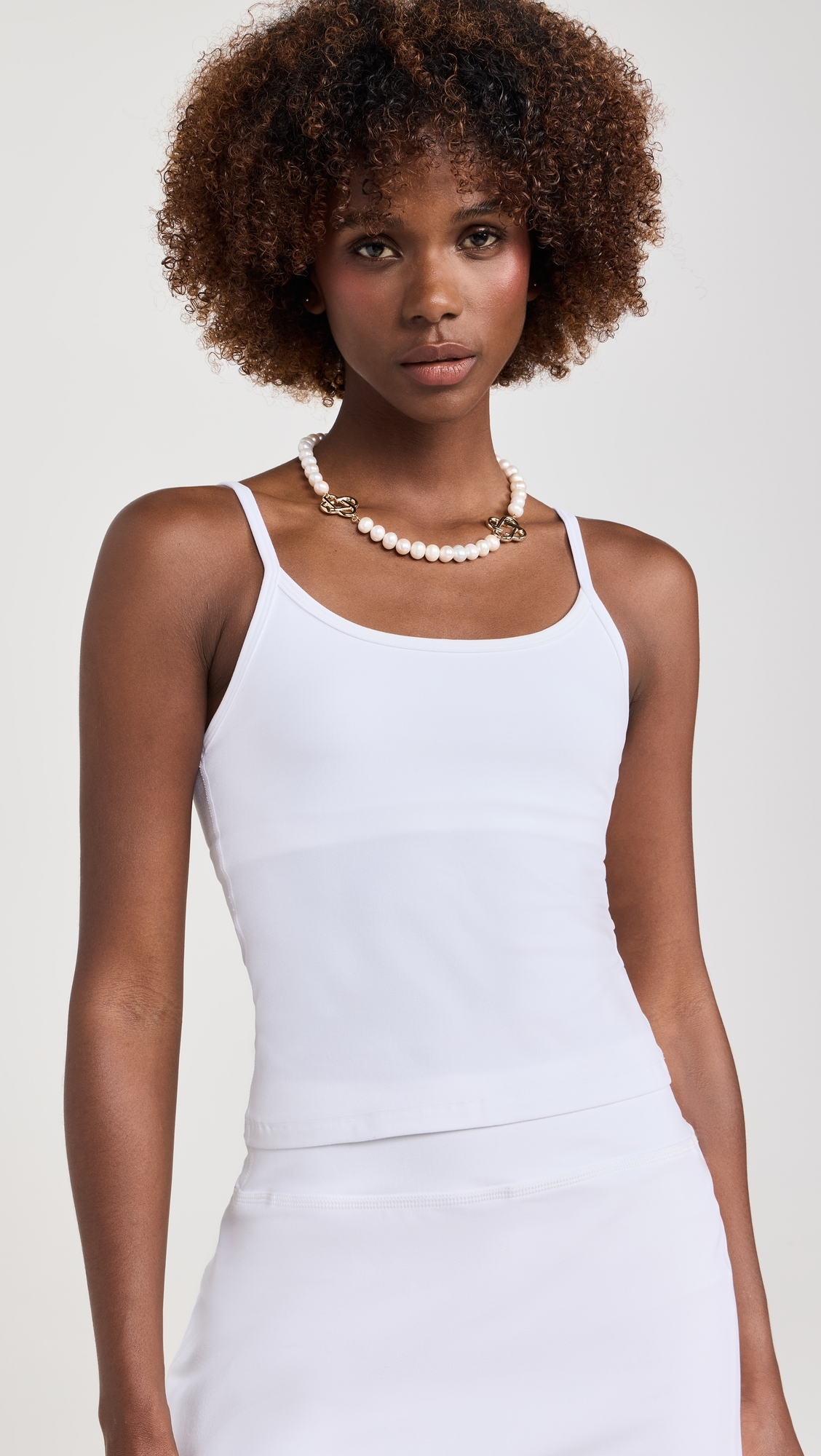 Spacedye Truly Tank Cloud White
