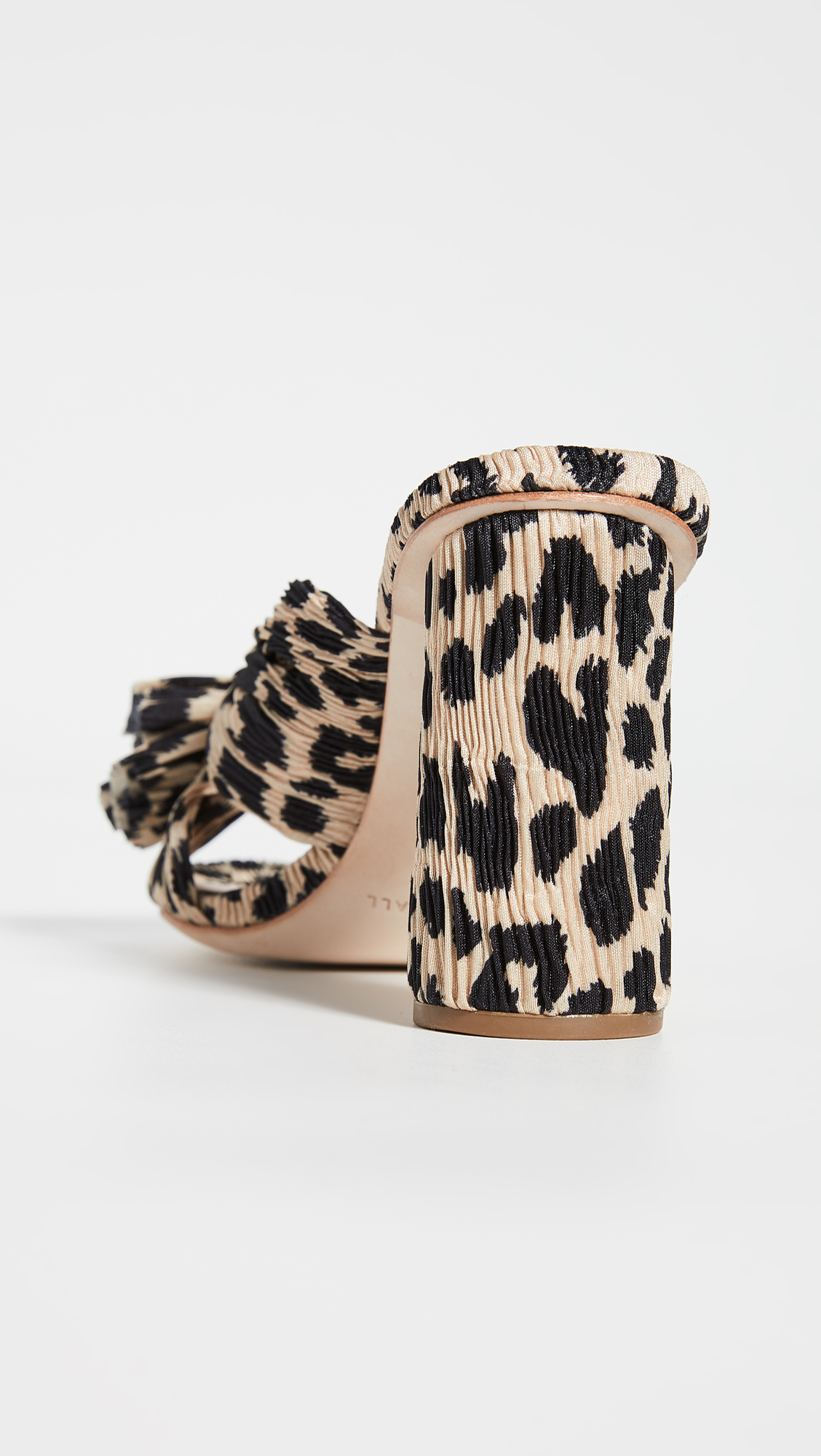 Penny Pleated Bow Sandals