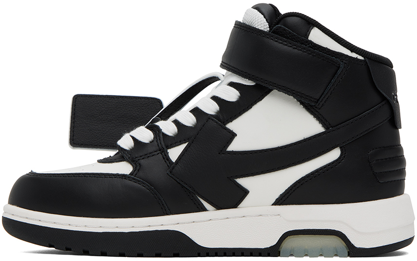 OFF-WHITE Black & White Out Of Office Sneakers - Realry: Your Fashion  Search Engine