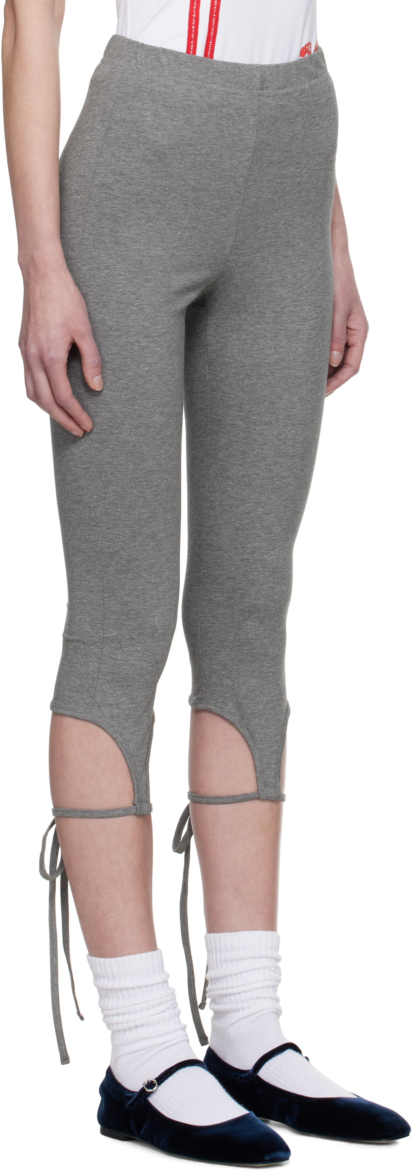 Kijun Gray Capri Leggings