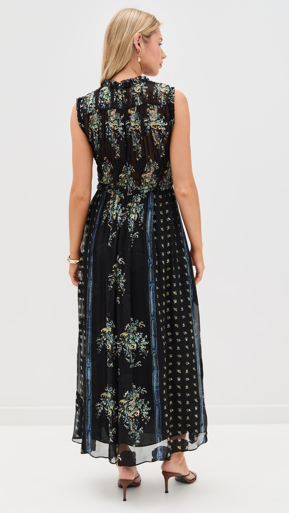 Kasia Sleeveless Midi Dress Twilight