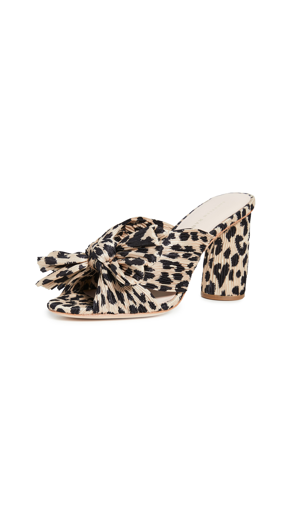 Penny Pleated Bow Sandals