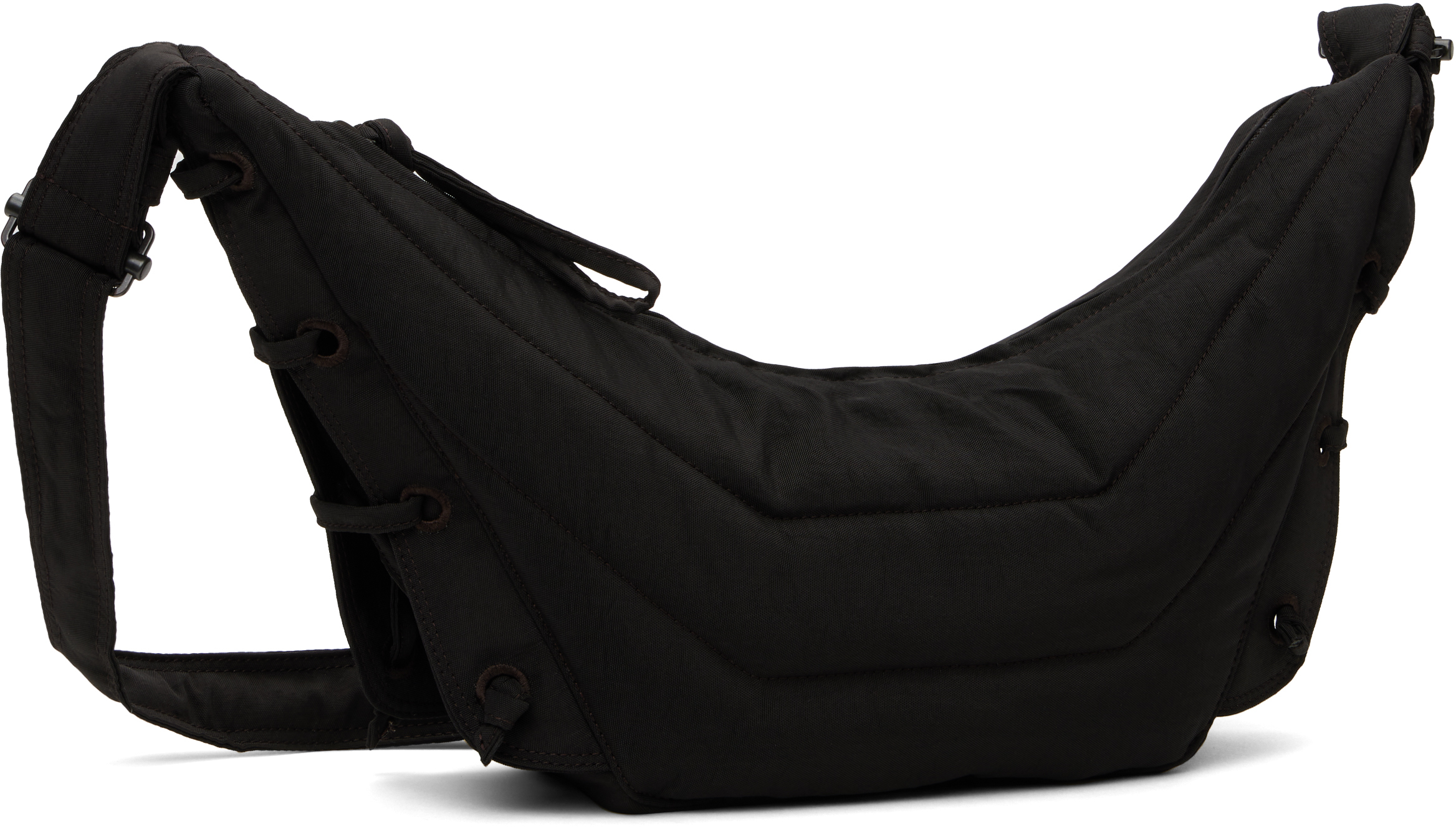 LEMAIRE Brown Small Soft Game Bag