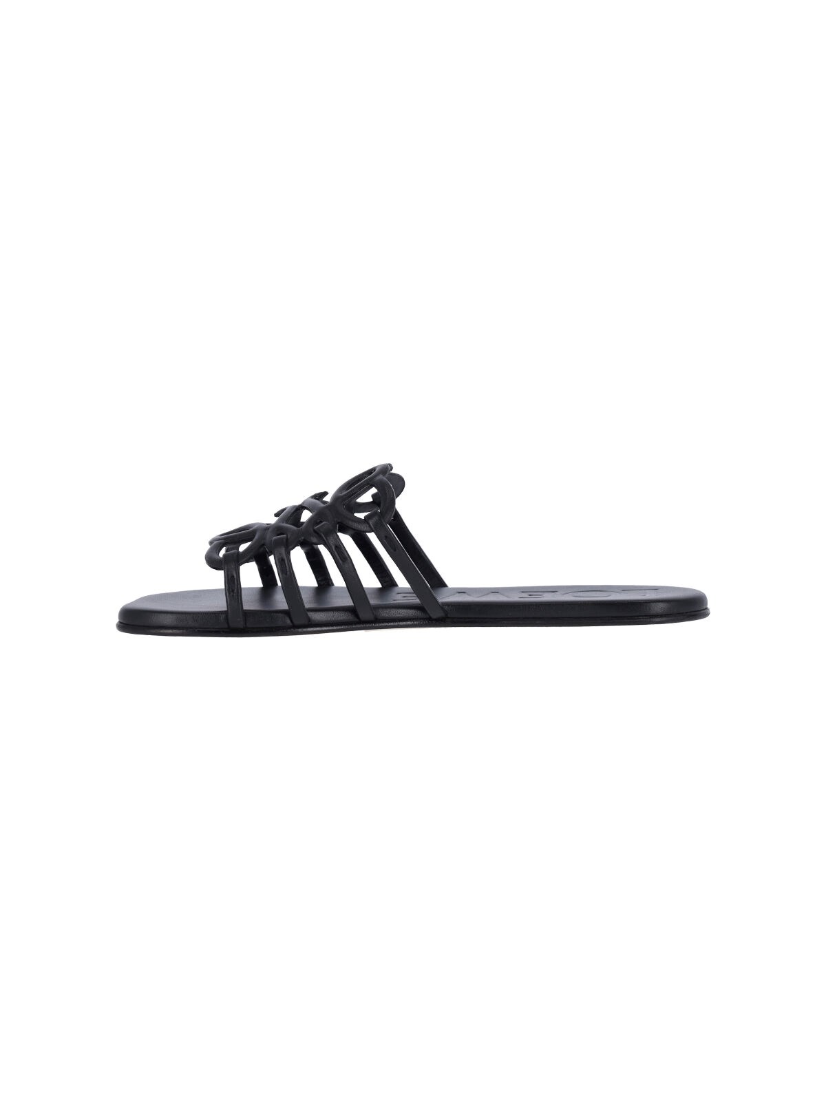 Loewe "Anagram Petal" Slide Sandals