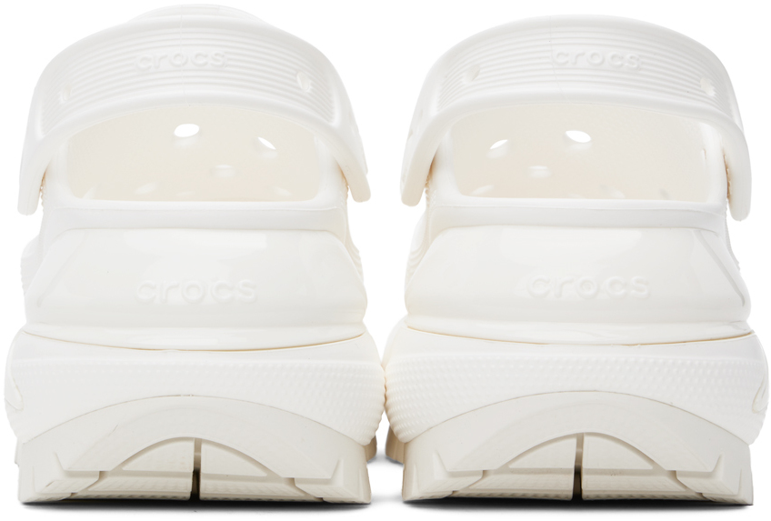 Crocs White Mega Crush Clogs