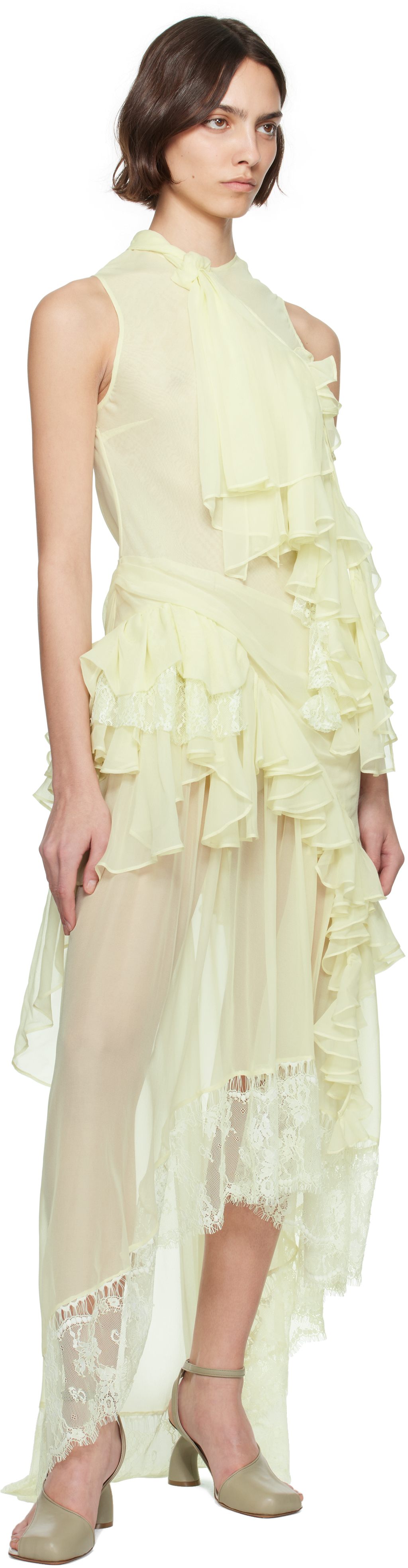 Collina Strada Green Angelica Maxi Dress
