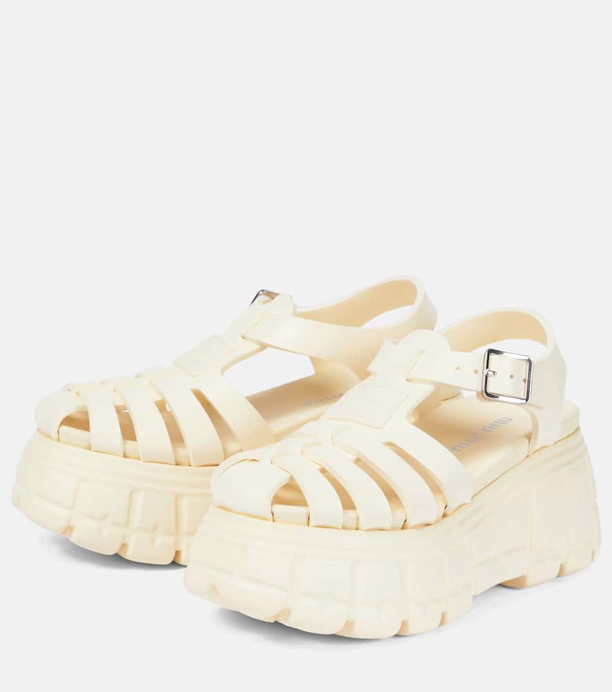 Fisherman platform sandals