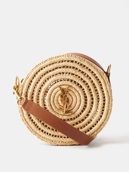 Saint Laurent Raffia shoulder bag - Realry: Your Fashion Search Engine