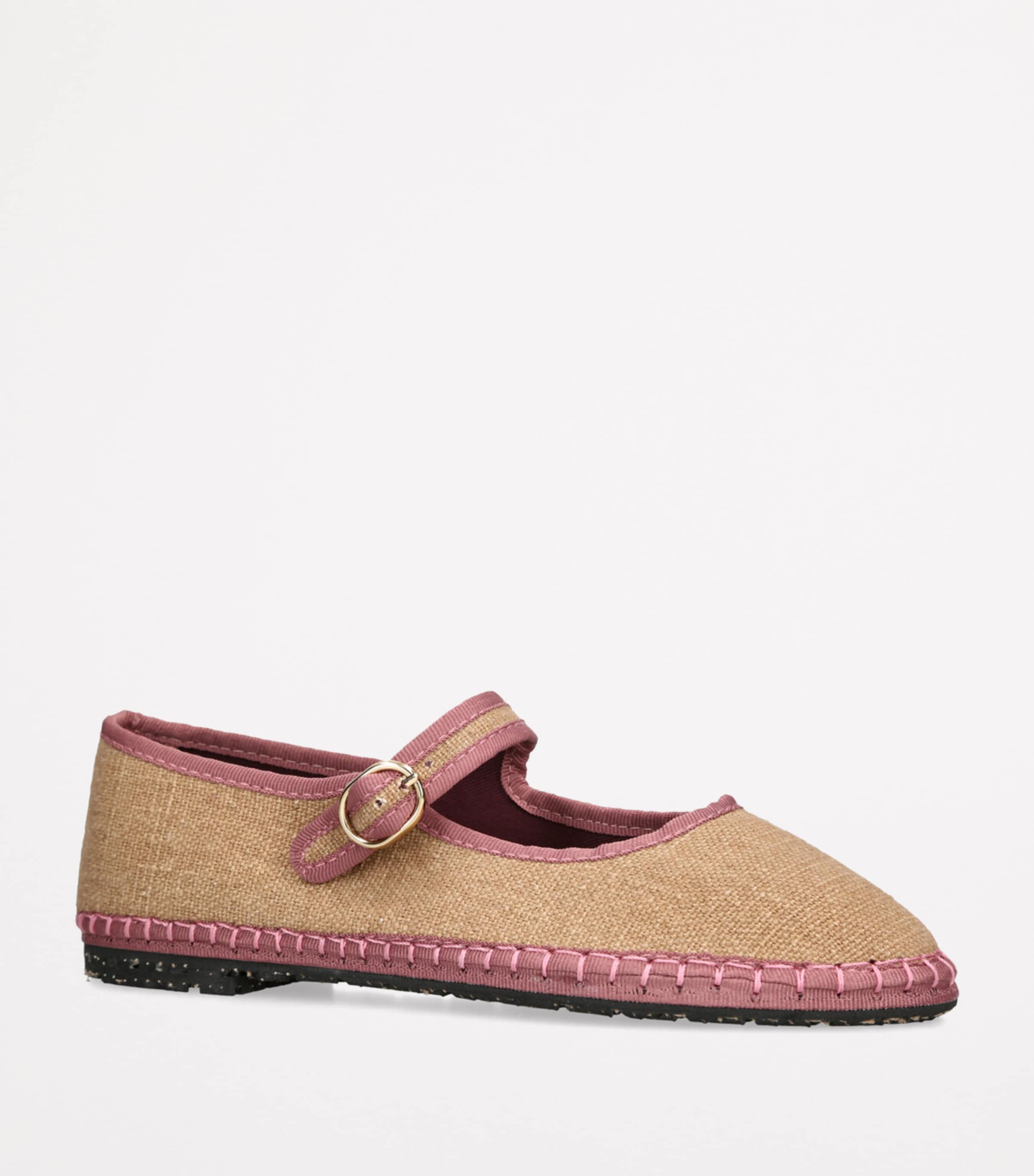 Linen Dora Mary Janes