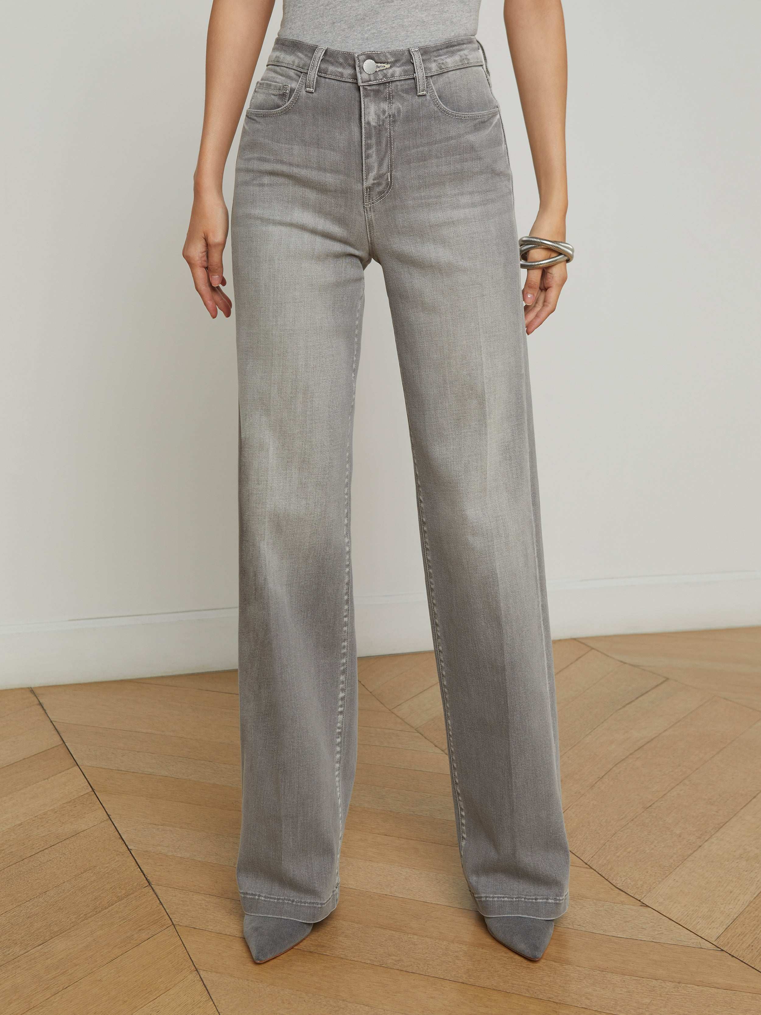 Clayton Wide-Leg Jean In Barron