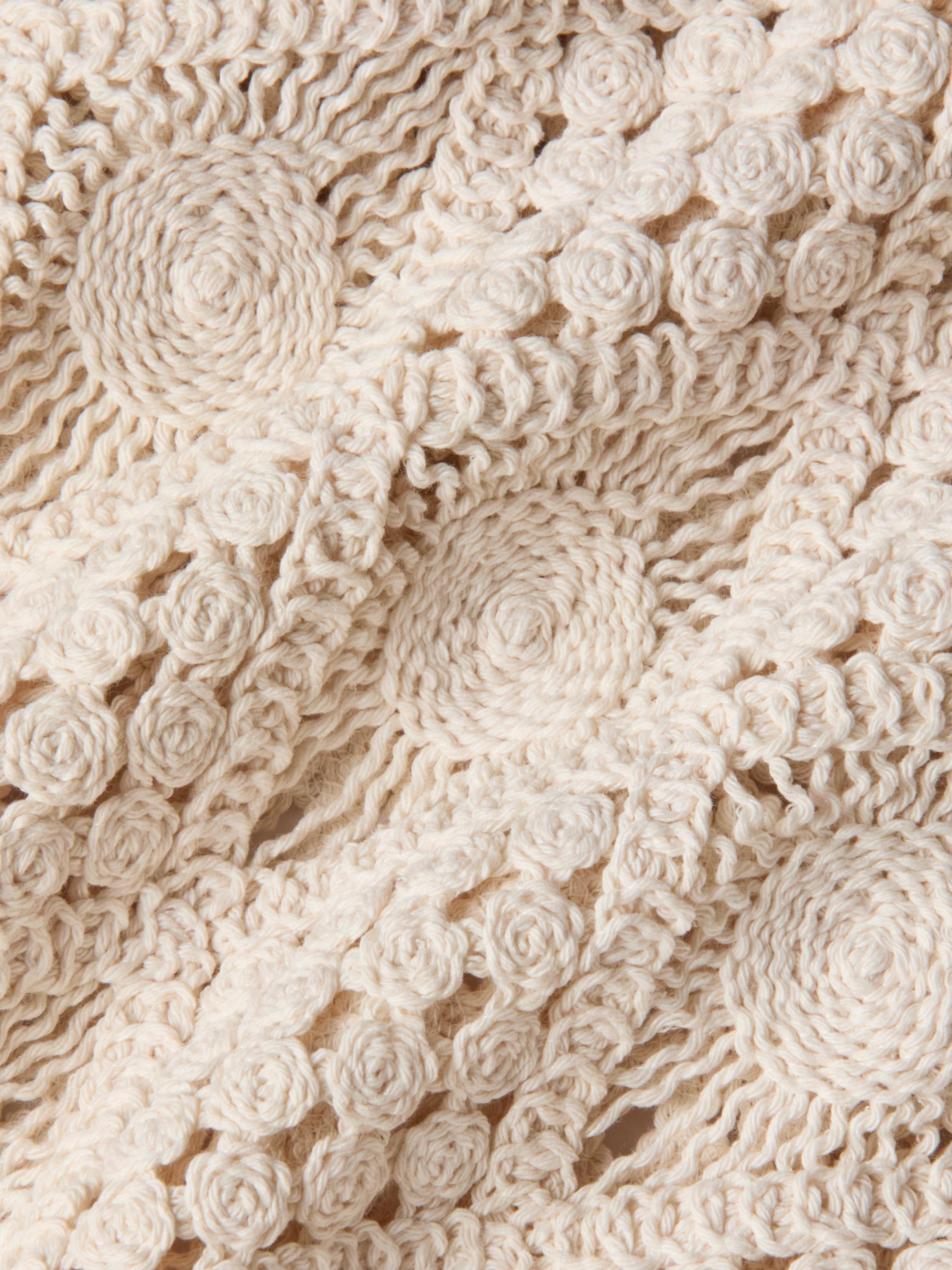 Haleigh Crochet Cover-Up Dress In Natural
