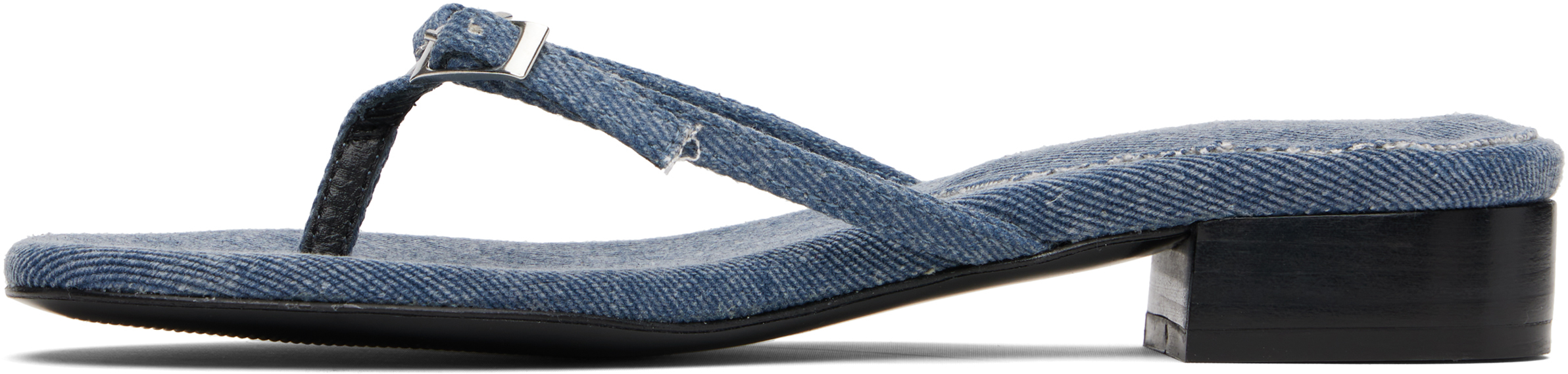 Blue Mica Sandals