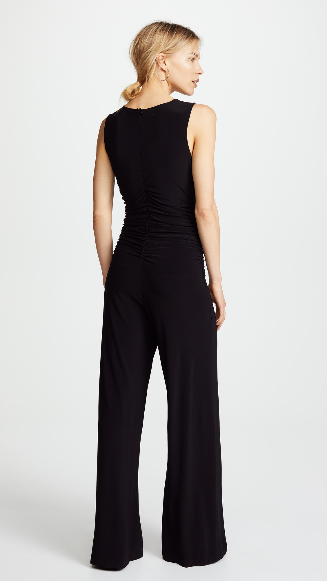 Kamali Kulture Shirred Waist Jumpsuit