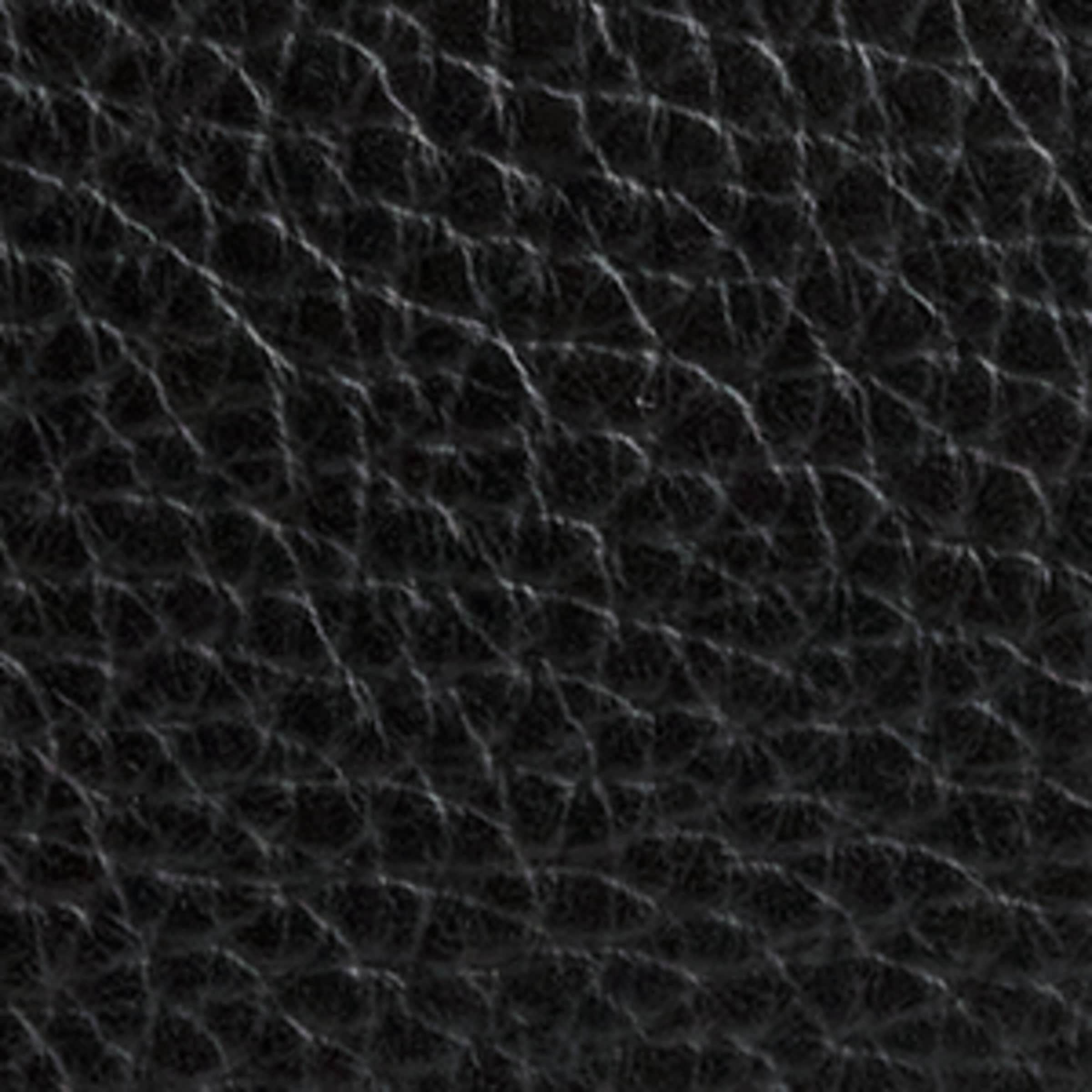Grained Leather Logo Wallet