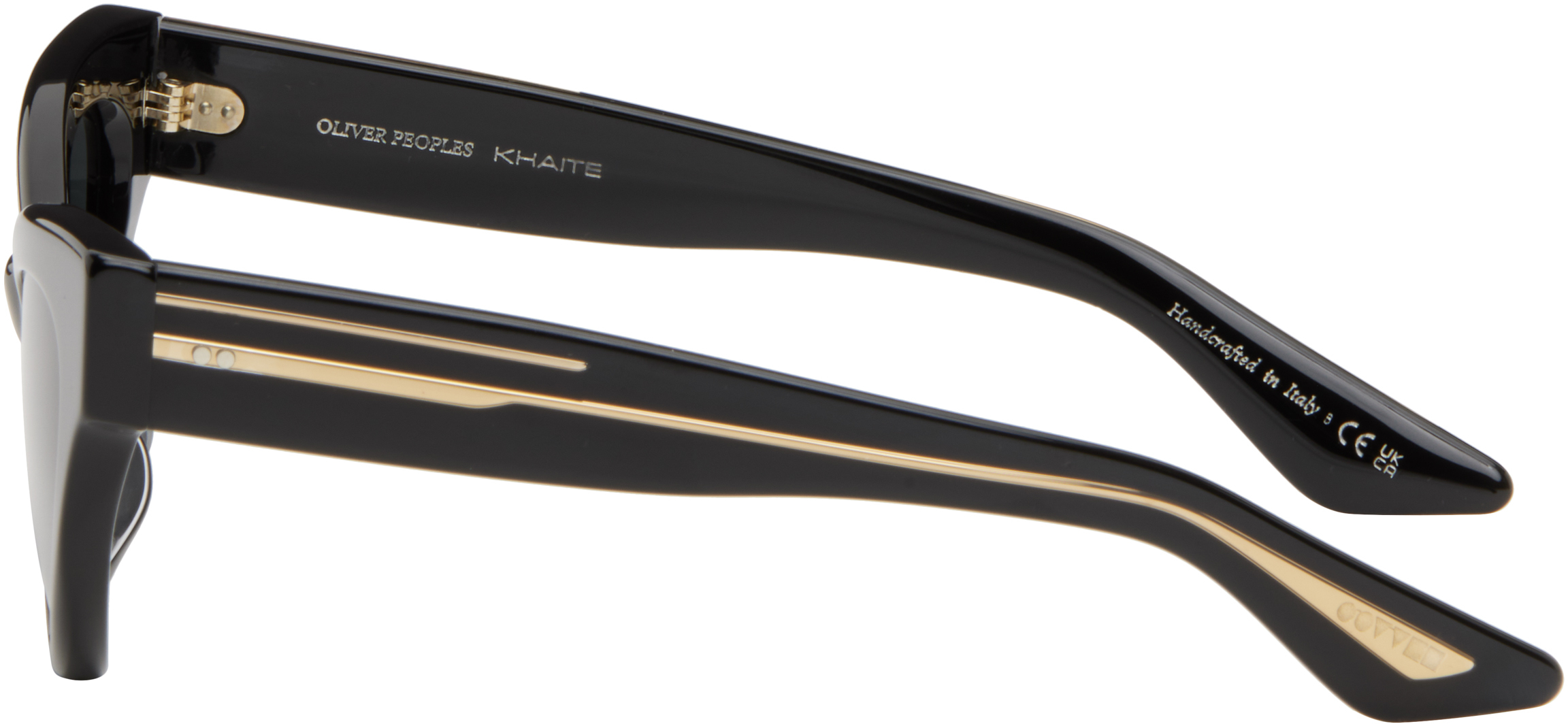KHAITE Black Oliver Peoples Edition 1951C Sunglasses