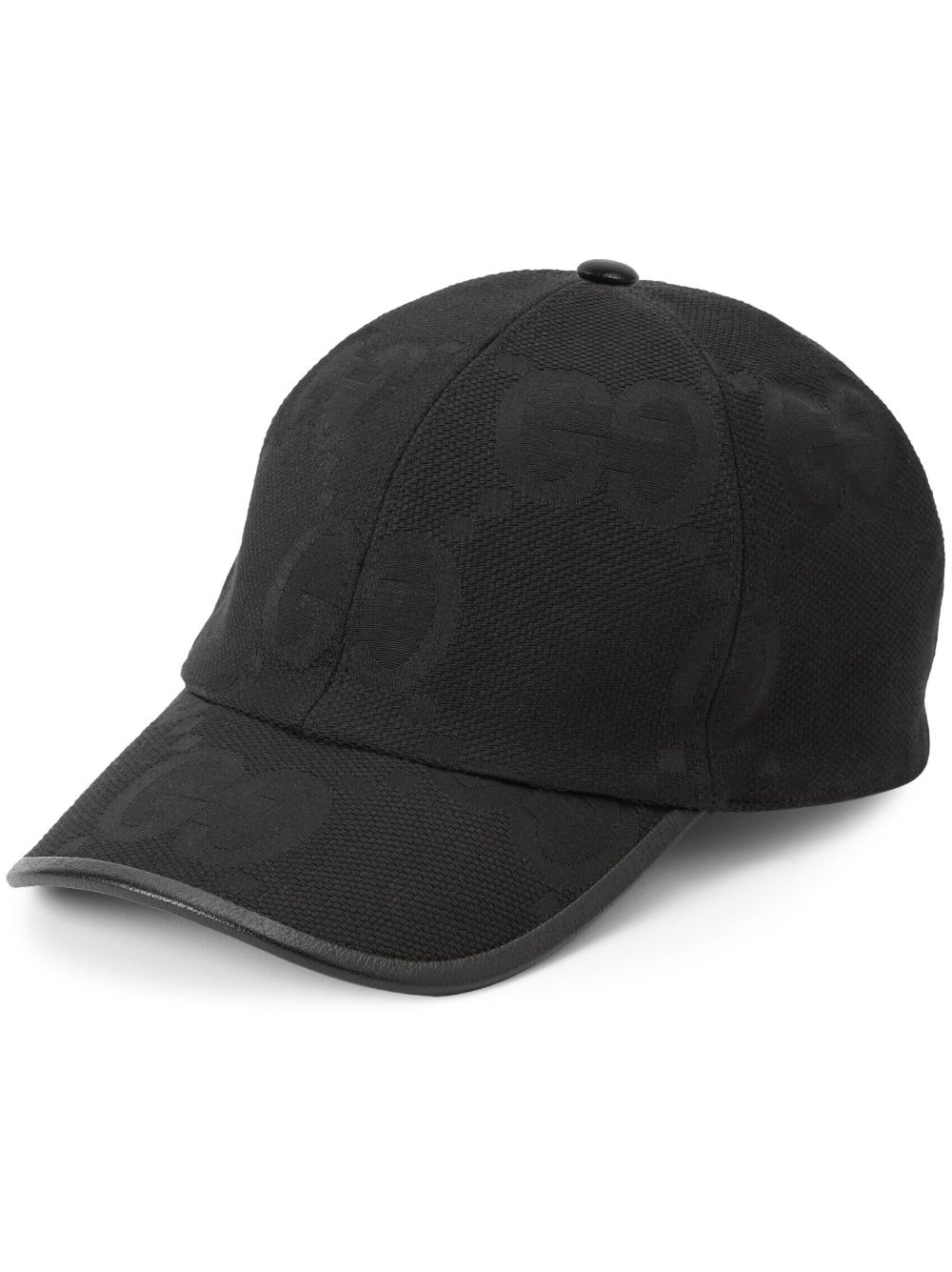 Jumbo GG baseball hat in black