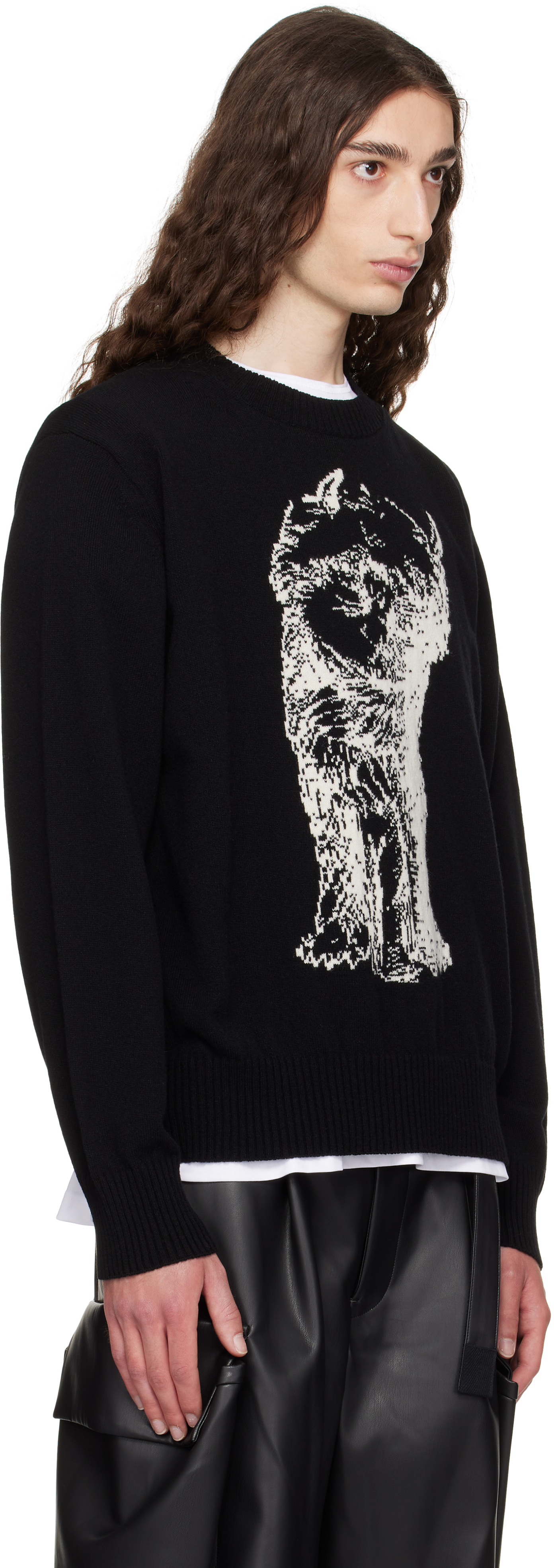 Black 'Where The Wild Things Are' Wool Sweater