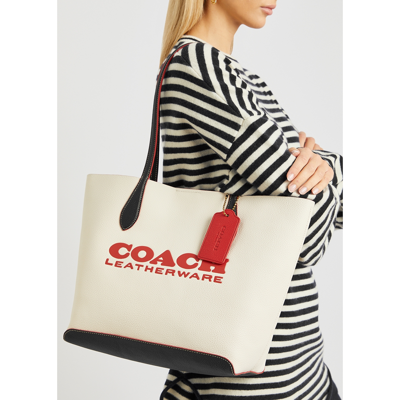 Coach Kia Logo Tote Bag