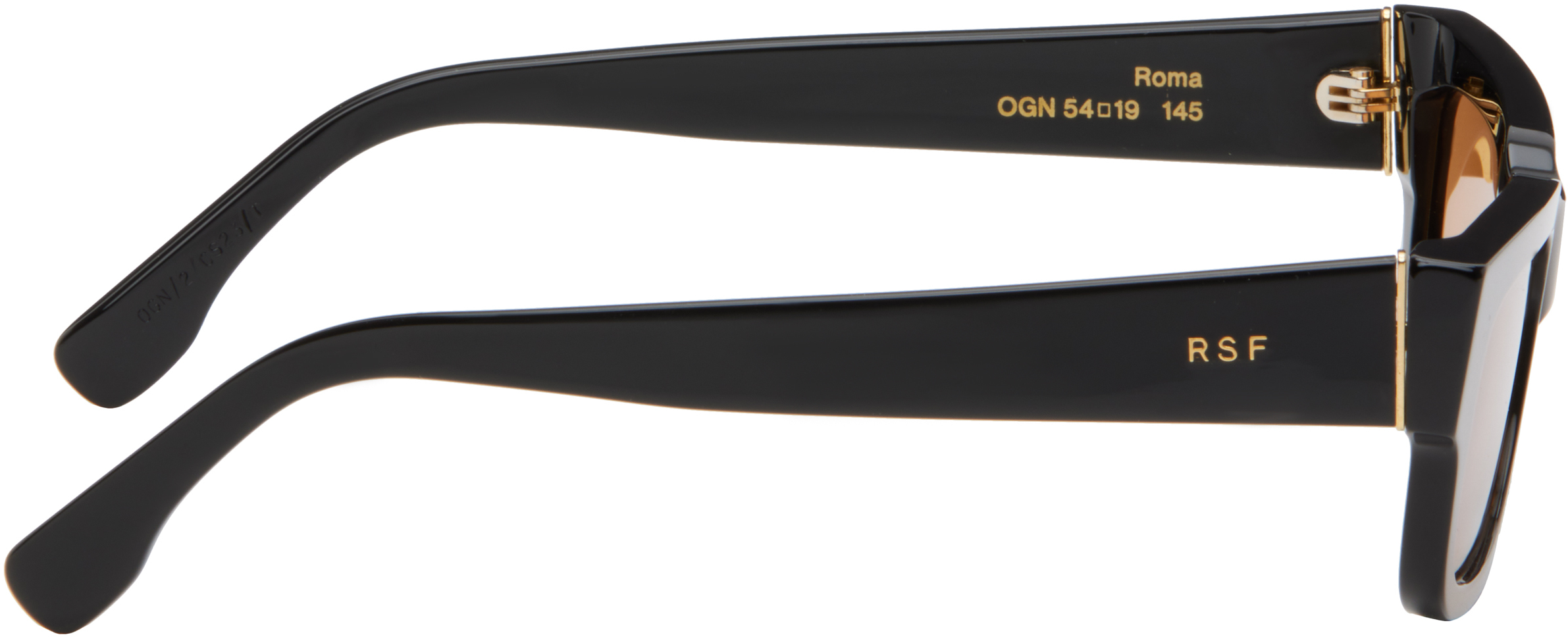 RETROSUPERFUTURE Black Roma Sunglasses