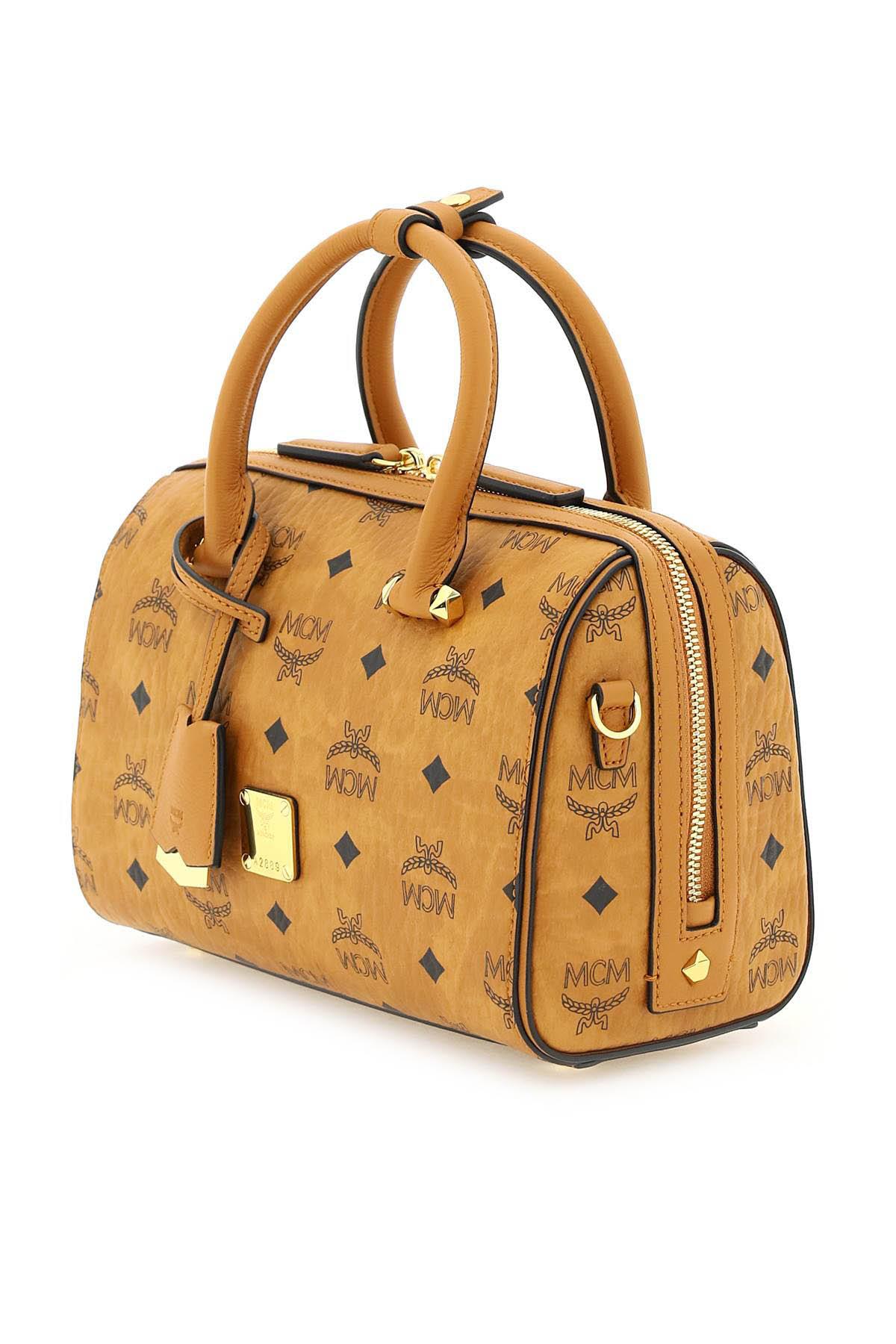 Mcm Logo Leather Shoulder Bag - Realry: Your Fashion Search Engine