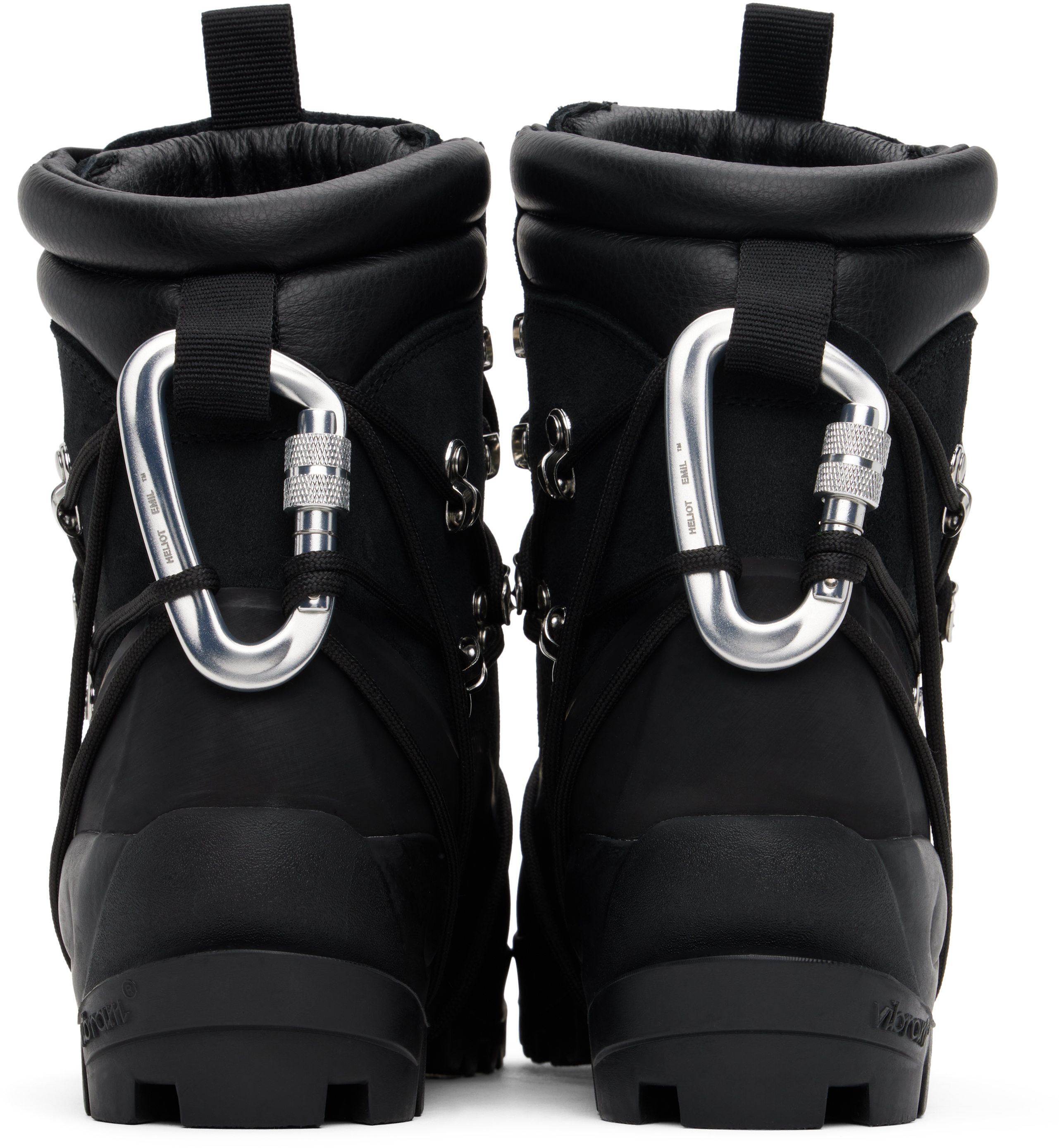 HELIOT EMIL Black Hiking Boots
