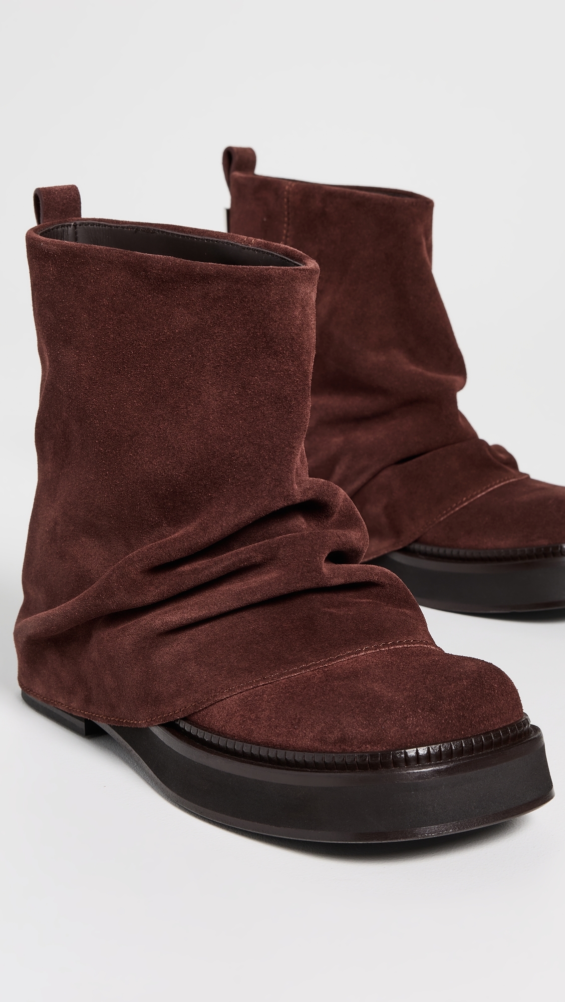 Mini Robin Combat Boots Brown