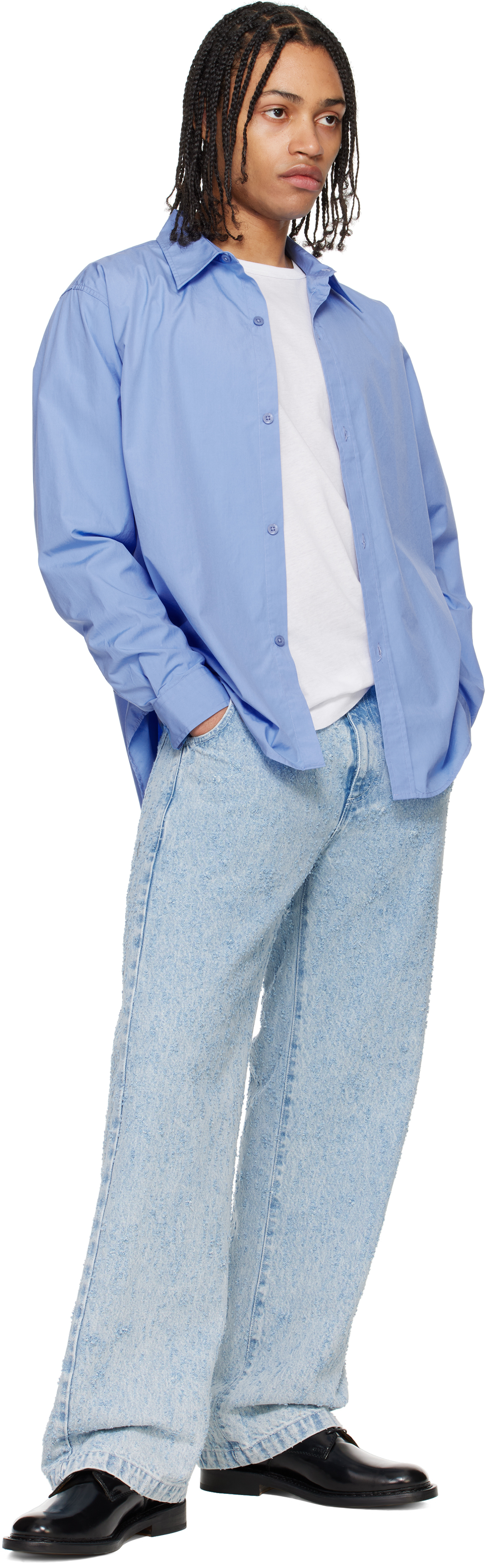 Mfpen Blue Evening Shirt