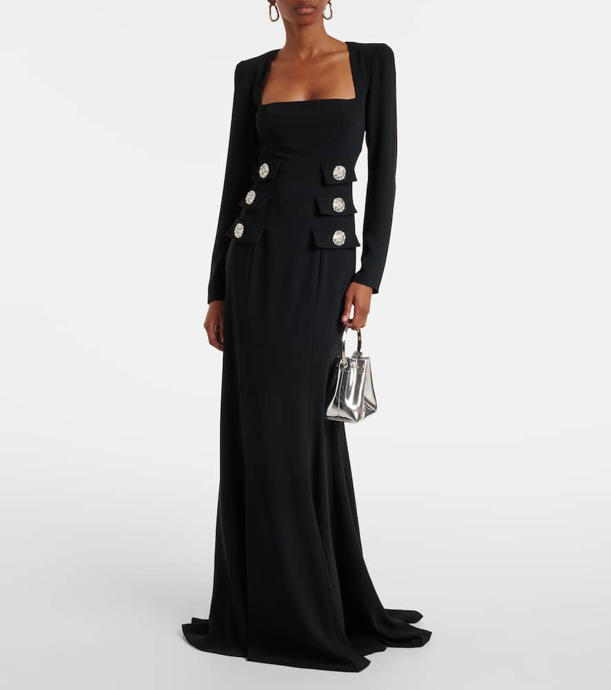 Embellished gown