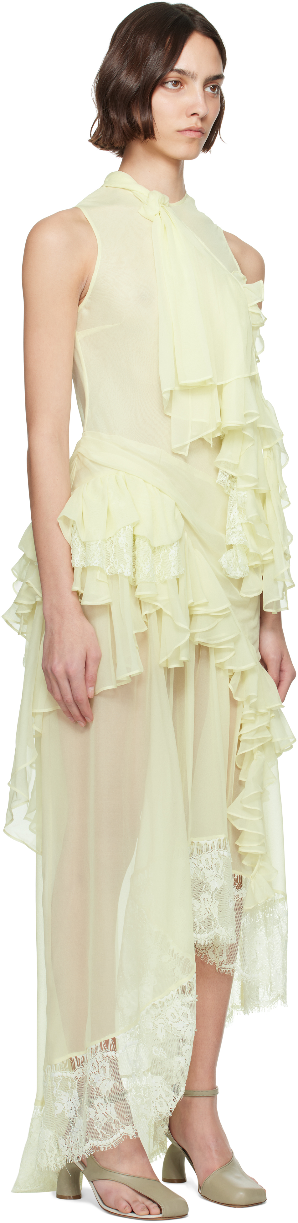 Collina Strada Green Angelica Maxi Dress