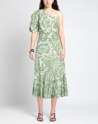 Woman Midi dress Light green