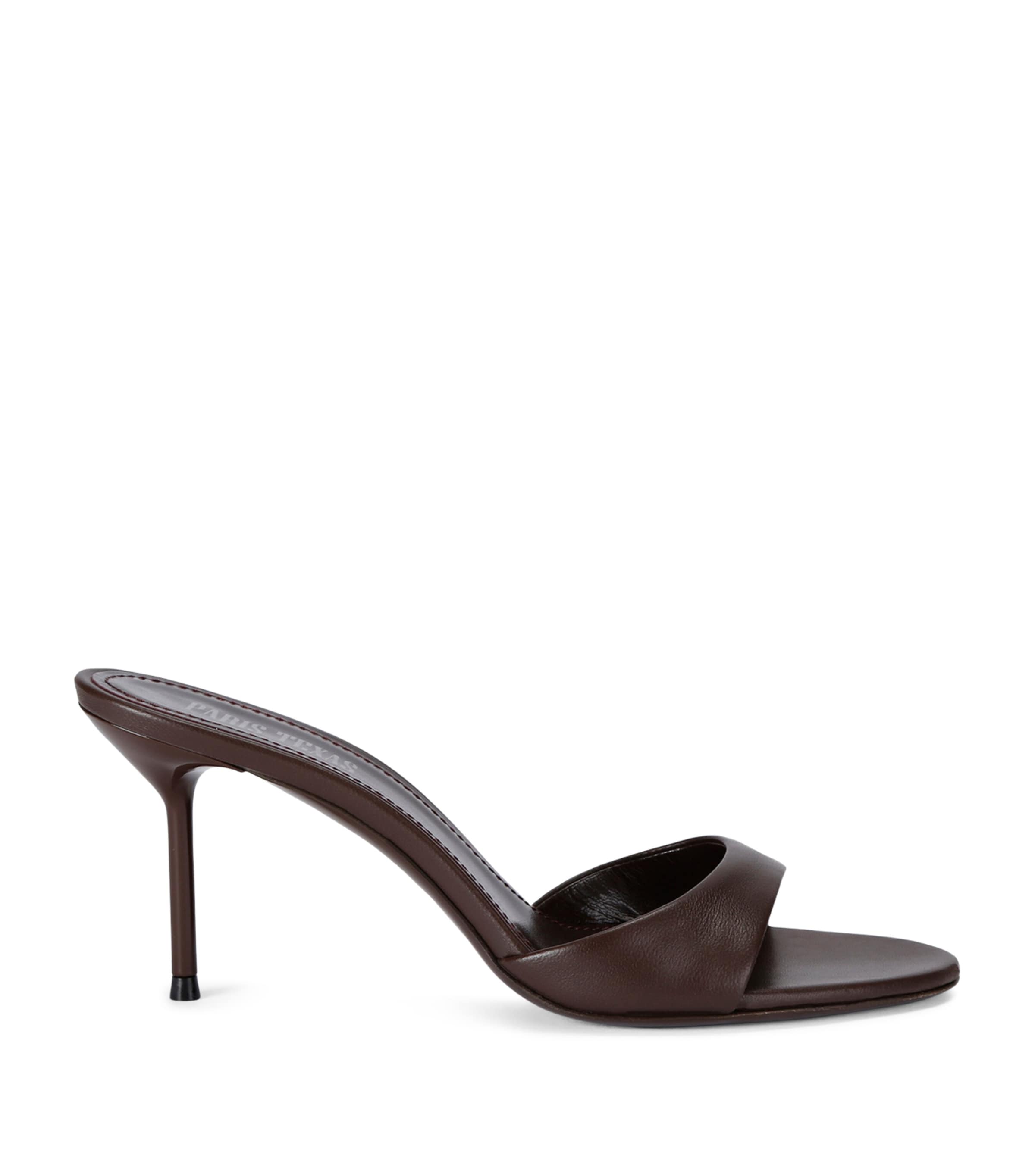 Paris Texas Nappa Leather Lidia Mules 70