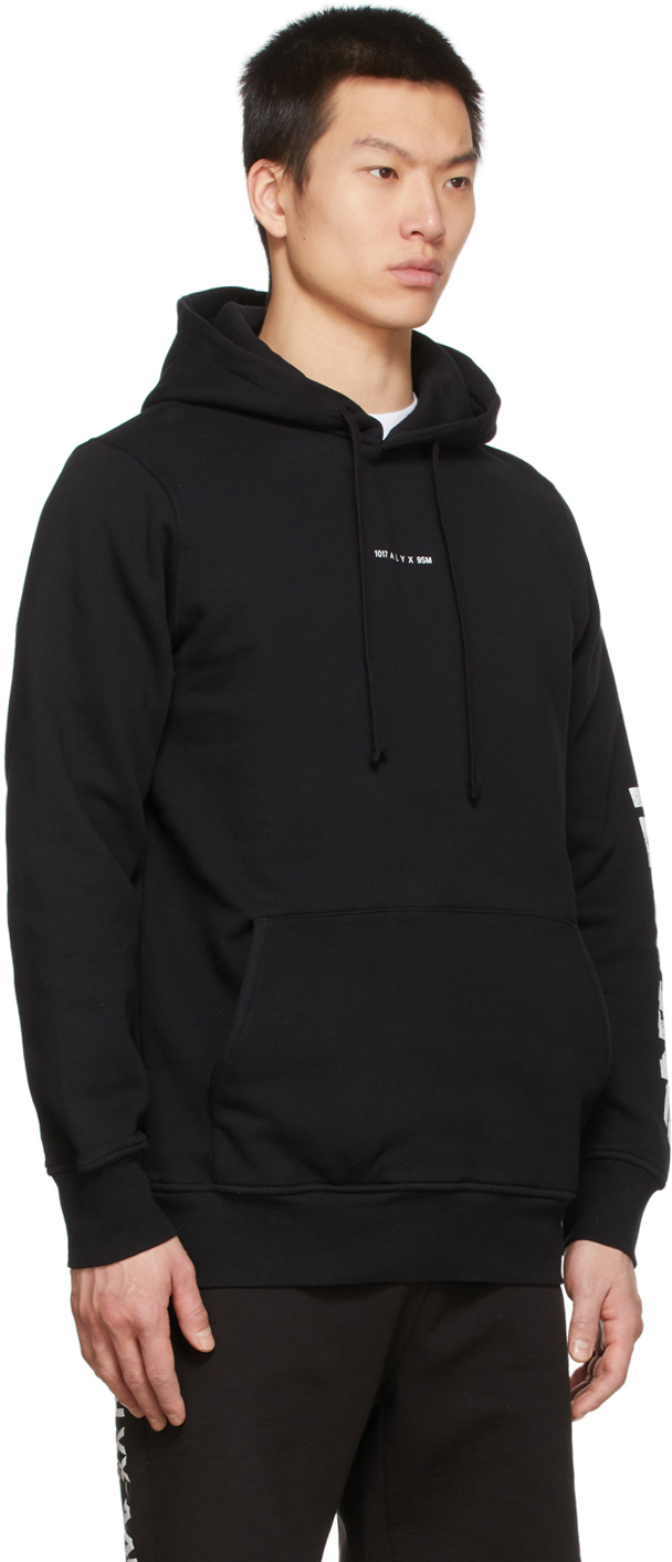 Black Scarred By Techno Hoodie