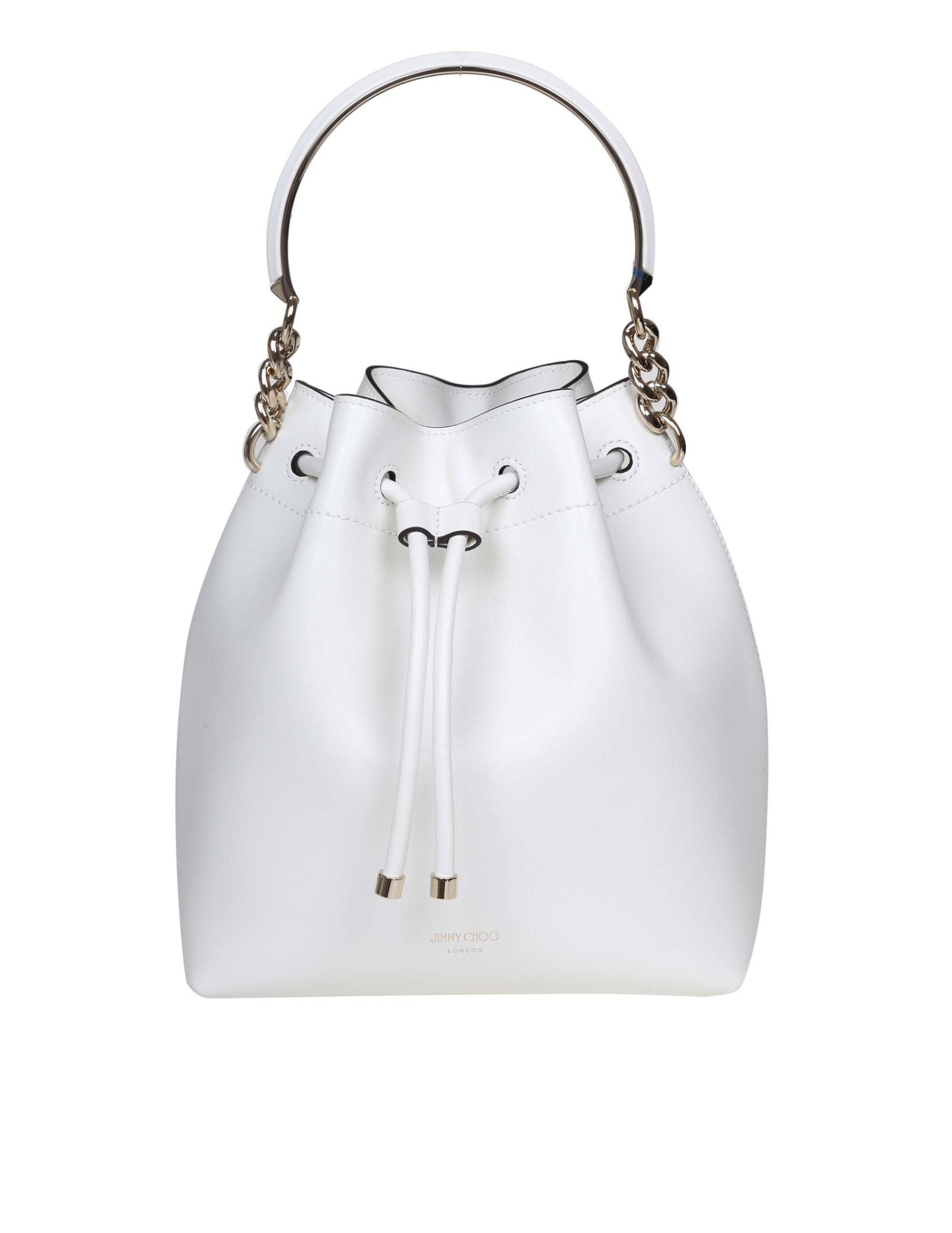 ラフィアネット[JIMMY CHOO] 希少品 BON BON ラフィアネット バケット ...