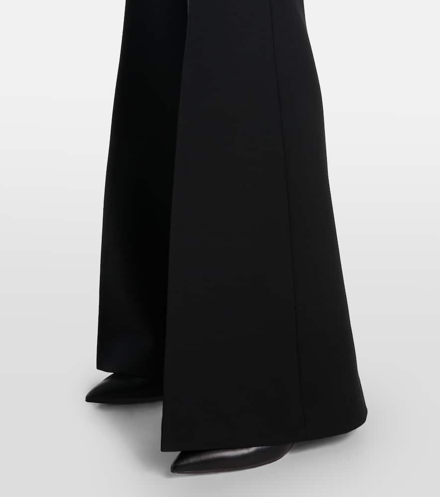 Rhein wool flared pants