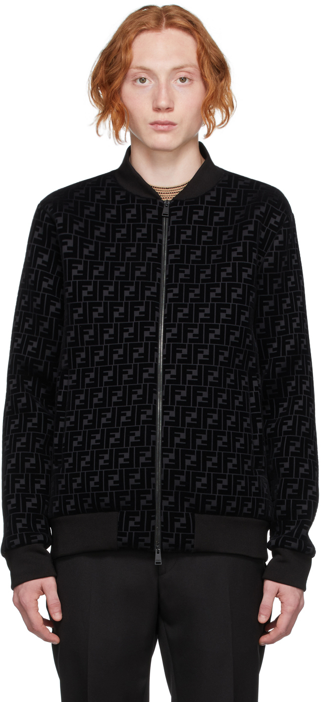 fendi black jacket
