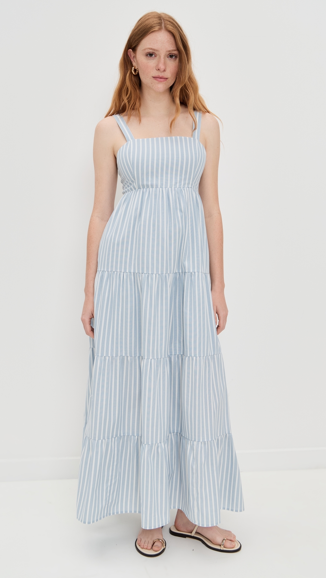 PAIGE Ginseng Dress Blue/White