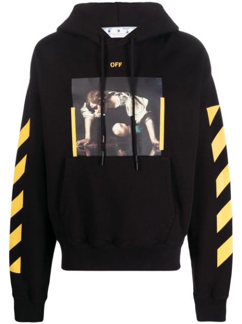 Caravaggio-print hoodie - Realry 