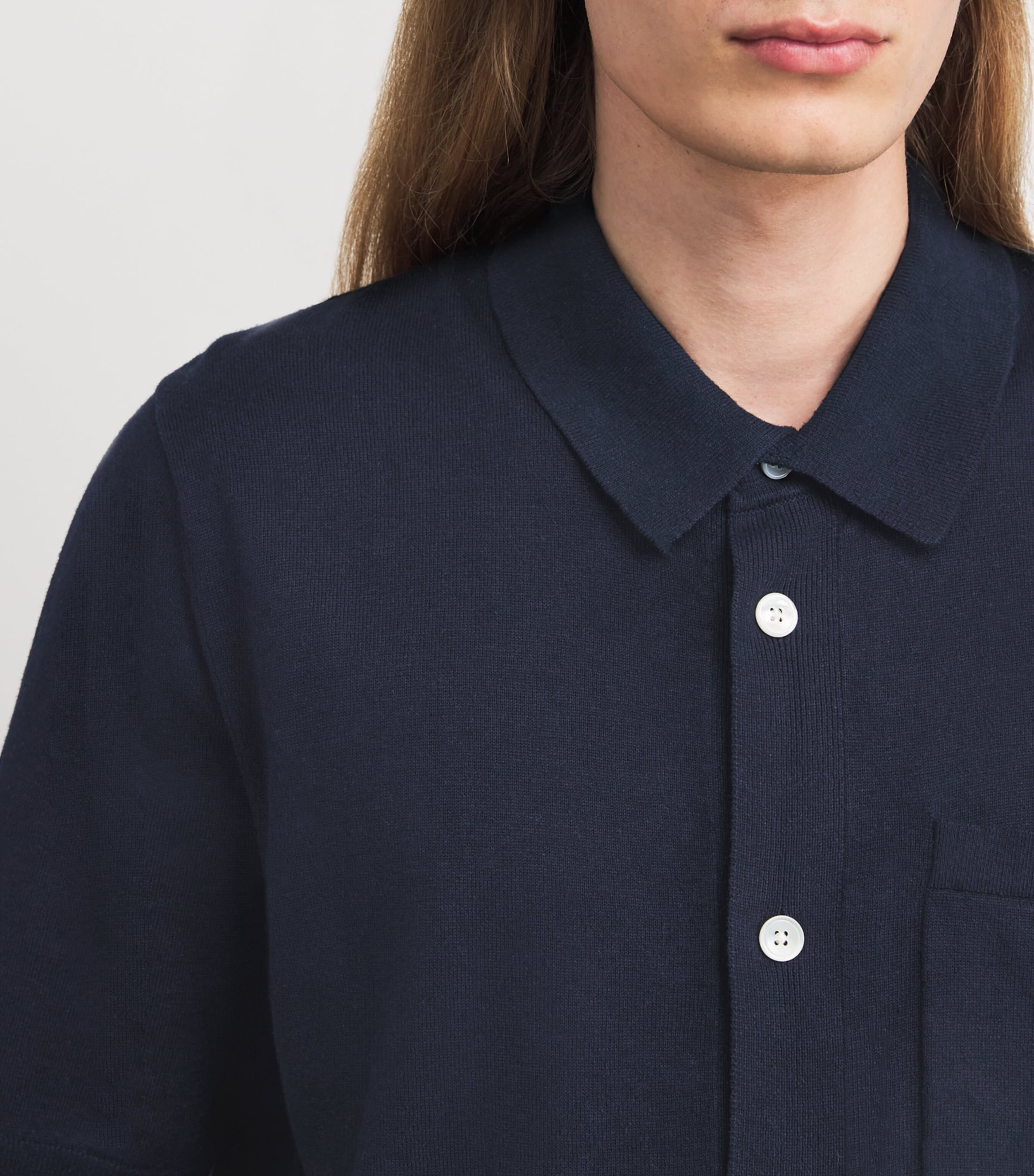Linen-Cotton Rollo Shirt