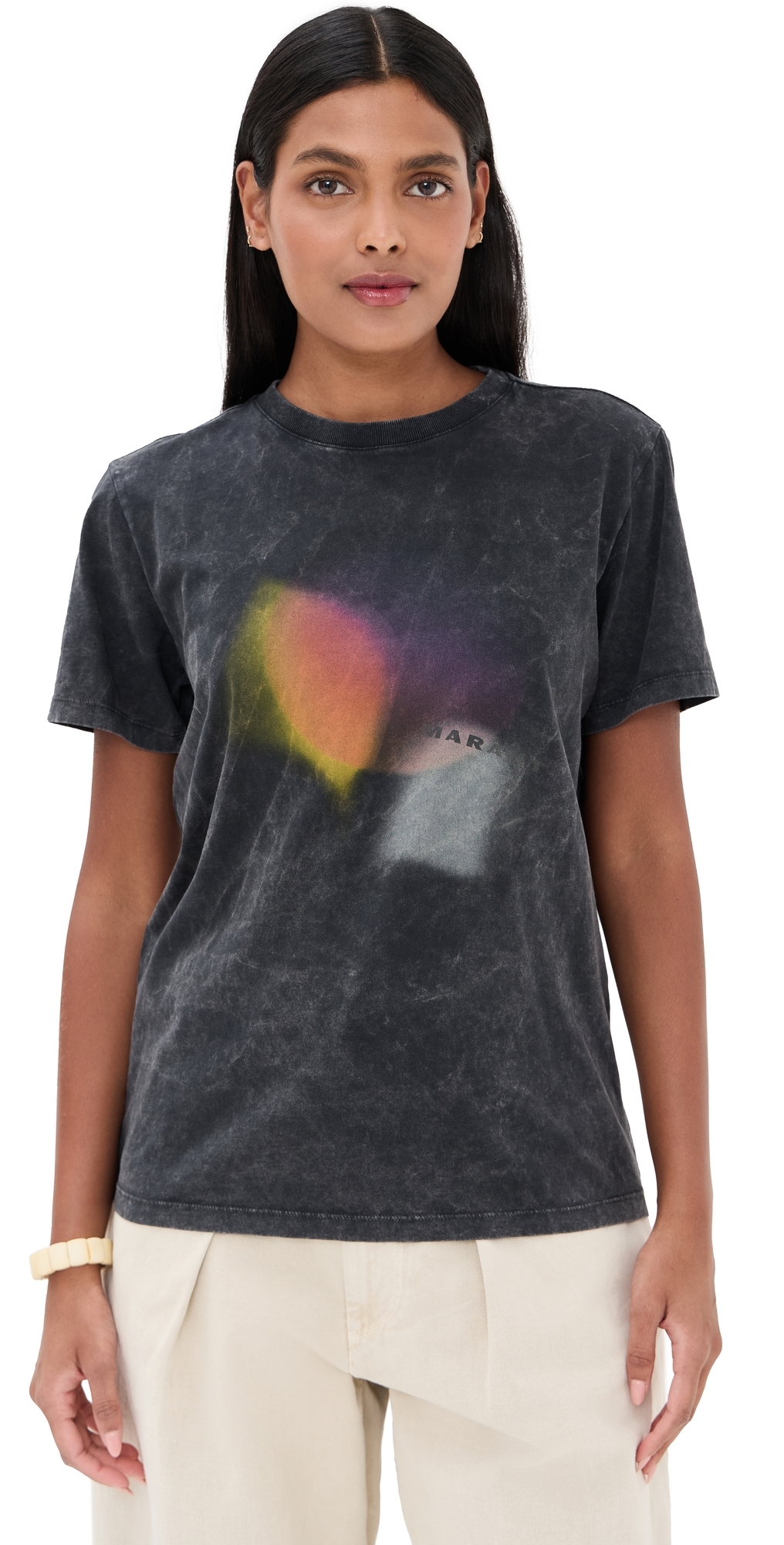 Isabel Marant Zewel Tee Faded Black 