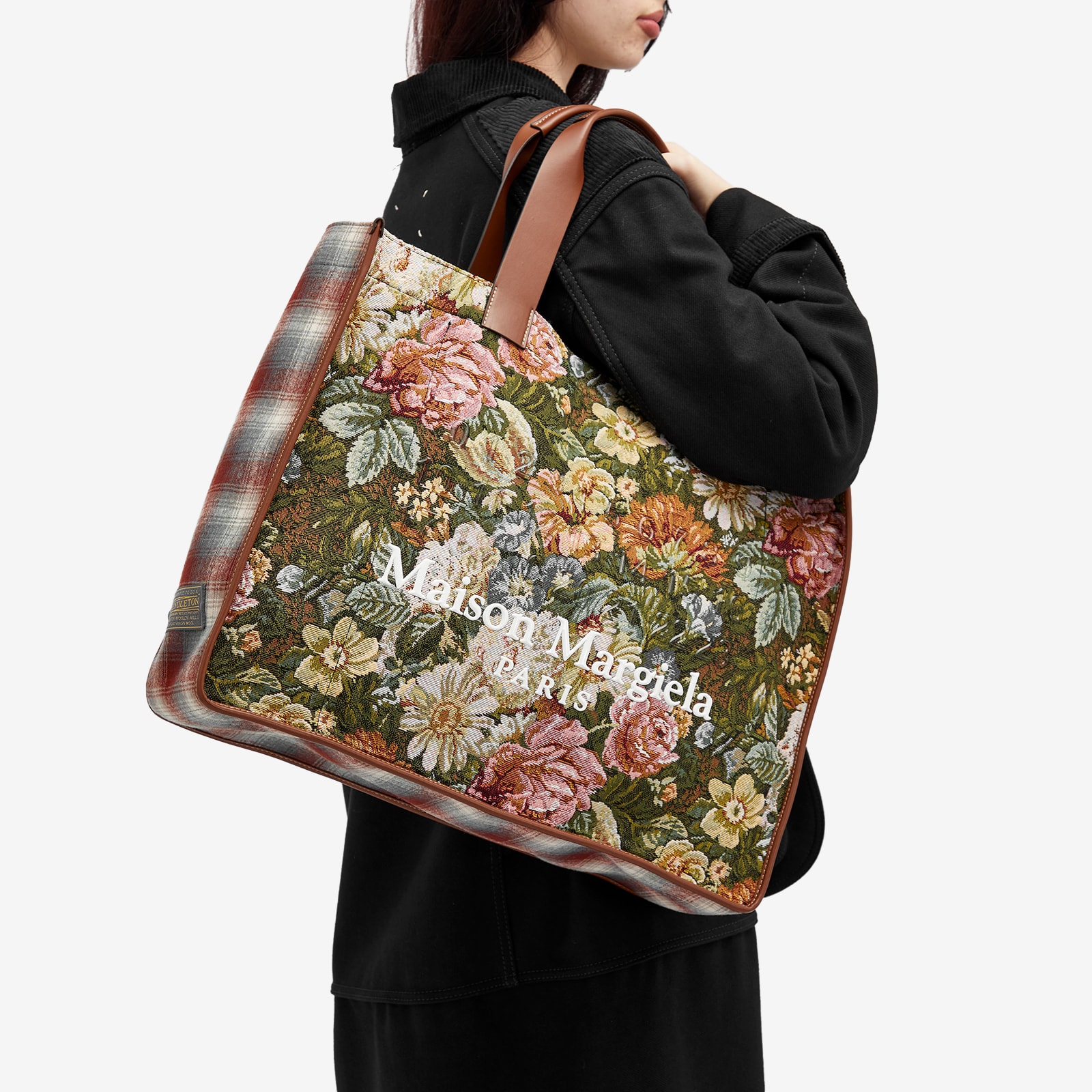 Women's Cabas Shopping Bag Large in Multi 
